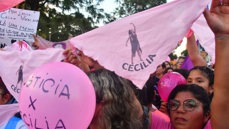 Este domingo, marcha por Cecilia desde la rotonda del peaje Resistencia-Corrientes