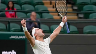 Épica remontada de Etcheverry en Wimbledon