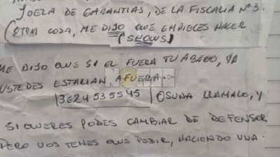 Estas son las cartas y las dos pastillas que Marcelina llevó a Emerenciano