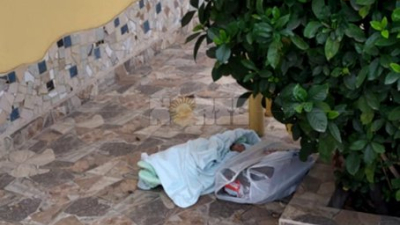 Sáenz Peña: abandonaron a un bebé de días en la galería de una vivienda