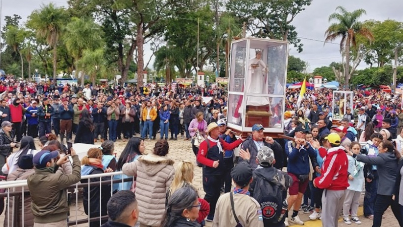 Los fieles del Nordeste celebran a la Virgen de Itatí