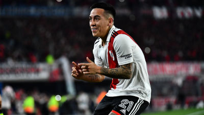 River golea a Estudiantes y se prepara para festejar en un Monumental colmado