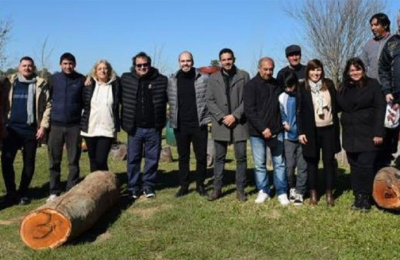 La escultura en madera adquiere formas en General San Martín