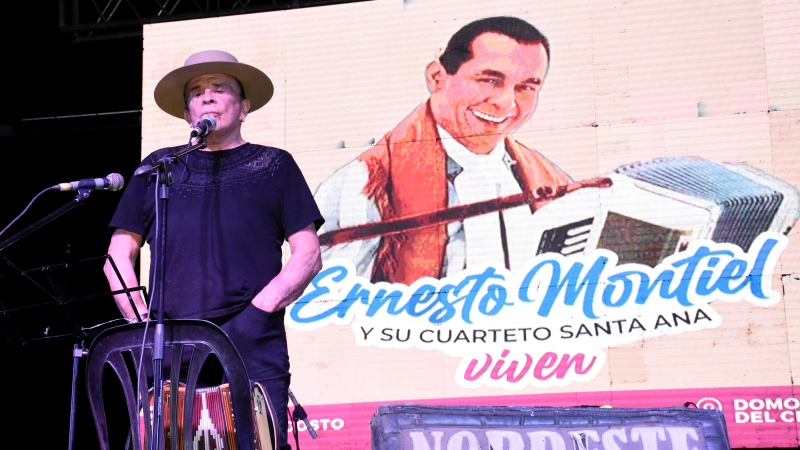 Resistencia homenajeó a Ernesto Montiel y su cuarteto Santa Ana