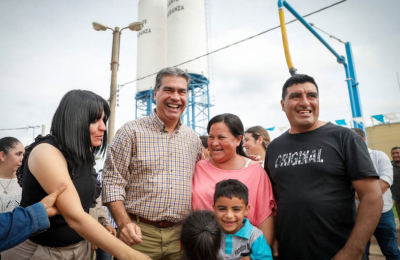 Capitanich inauguró acueducto Wichí II en El Impenetrable