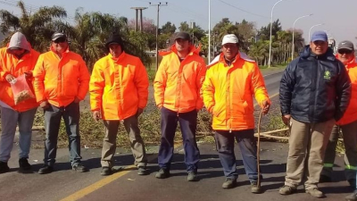 Camión embistió a un manifestante que cortaba la Ruta 11