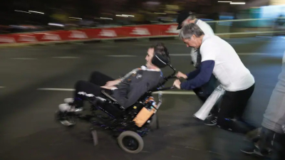 Esteban Bullrich participó de la Media Maratón de Buenos Aires
