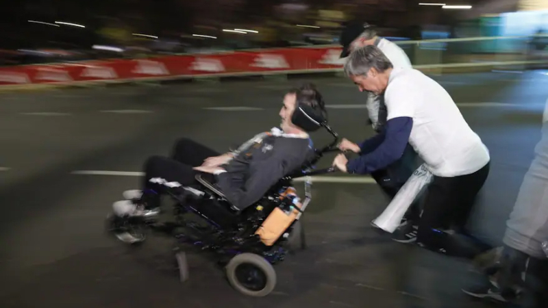 Esteban Bullrich participó de la Media Maratón de Buenos Aires