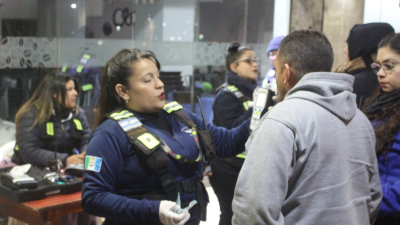 La policía Caminera detectó 38 conductores alcoholizados durante el fin de semana