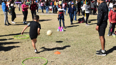 Jornada multitudinaria para celebrar a las infancias en Tres Isletas