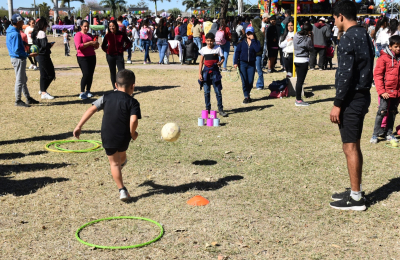 Jornada multitudinaria para celebrar a las infancias en Tres Isletas