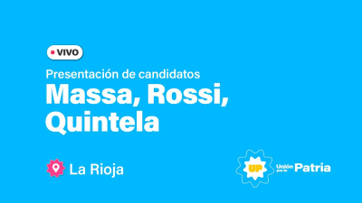 Sergio Massa junto a gobernadores en La Rioja