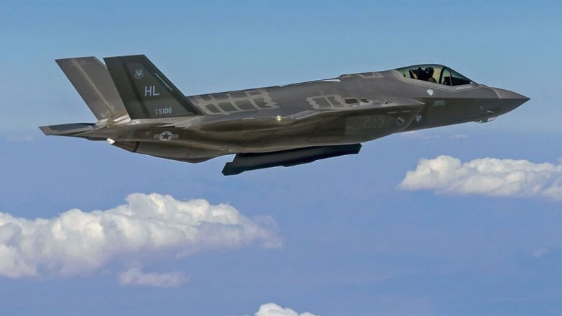 Estados Unidos perdió un avión militar de 90 millones de dólares
