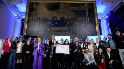 Cecilia Moreau distinguió al Equipo Argentino de Antropología Forense por su aporte a los derechos humanos