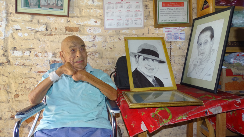 "Nací dibujando y es lo que quiero hacer mientras tenga vida"