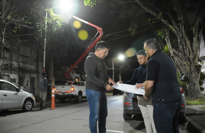 El municipio mejora el alumbrado público en el casco céntrico