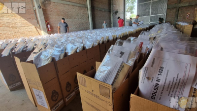 Mañana comienza el traslado de urnas para las presidenciales