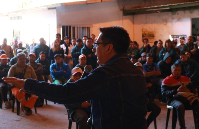 Gustavo Martínez anunció otro aumento salarial para municipales