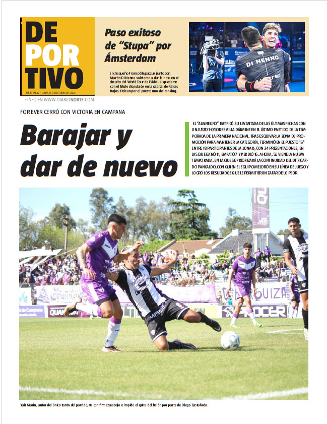Barajar y dar de nuevo