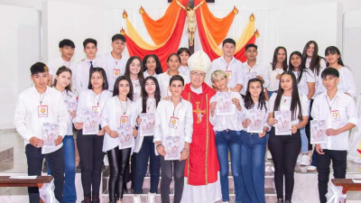 Monseñor Barbaro en La Clotilde y Castelli