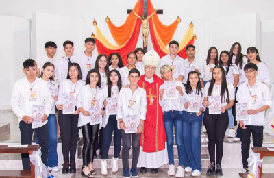 Monseñor Barbaro en La Clotilde y Castelli