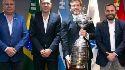 La final entre Boca y Fluminense fue ratificada en el Maracaná