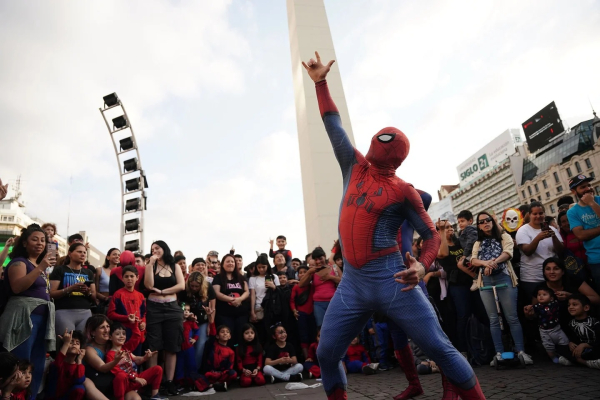 El objetivo es superar el récord de Malasia en cantidad de spidermans reunidos en una ciudad.