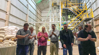 Pampa del Indio: inauguran planta elaboradora de alimentos peletizados