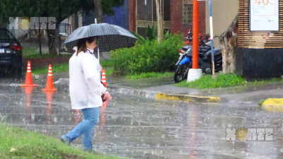 Pronóstico: lluvias esporádicas para hoy y tormentas para mañana