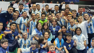 Argentina campeón del Mundial de Fútbol de Talla Baja