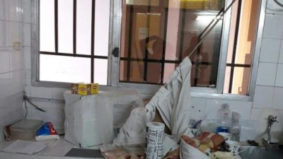 Siguen los robos en el viejo edificio del hospital y desmienten operativo retirada