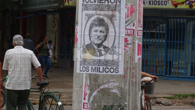 La campaña negativa contra Milei también desembarcó con todo en Resistencia