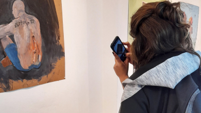 "40 artistas pintan la Democracia" en el Centro Cultural Nordeste