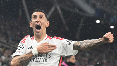Champions: Con un gol olímpico de Di María, el Benfica le ganó al Red Bull Salzburgo