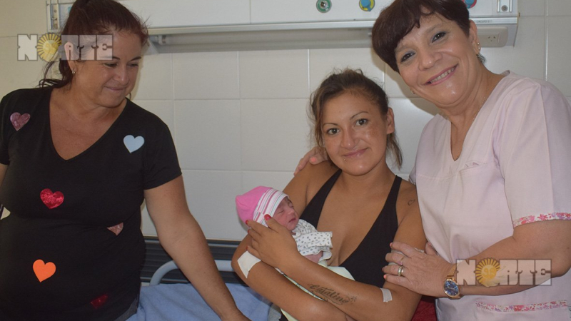 Catriel Emir es el primer bebé del año en Sáenz Peña