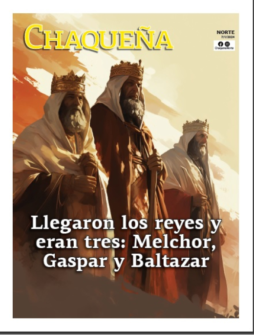 Llegaron los reyes y eran tres: Melchor, Gaspar y Baltazar