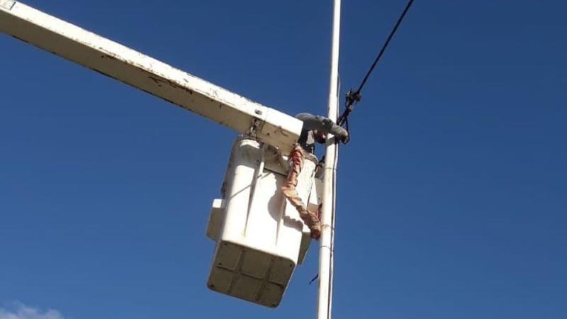 Seis de cada diez luminarias de Resistencia no están funcionando