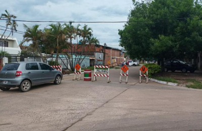 Por obras de repavimentación, desvían el tránsito en la 9 de Julio