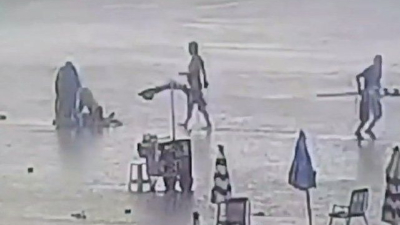 Una mujer murió y hay siete heridos por la caída de un rayo en una playa de San Pablo