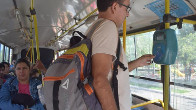Usuarios comenzarán el año nuevo pagando $1300 el boleto de colectivo