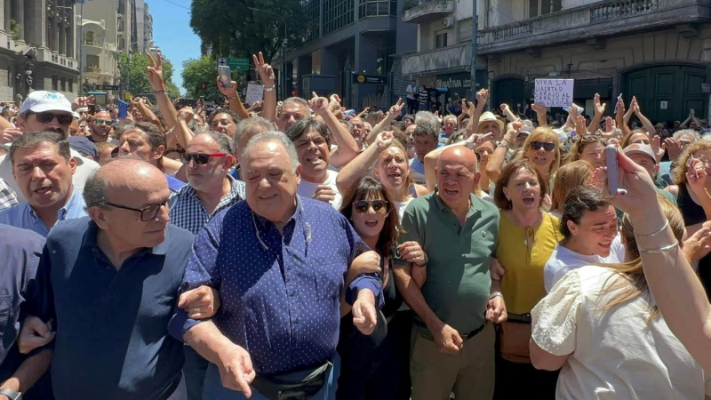 "Nos hemos movilizado con la más profunda convicción y amor a la patria"