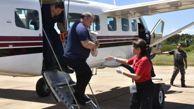 El Gobierno concretó el primer vuelo sanitario de la gestión con una beba de siete meses