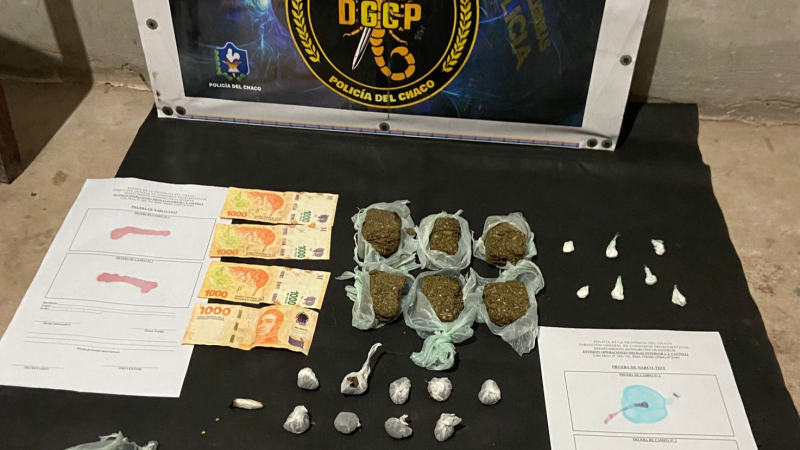 Cinco allanamientos por tráfico de drogas en menos de 24 horas