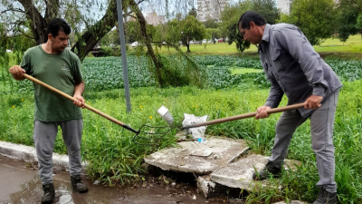 La Municipalidad de Resistencia realizó limpieza integral en distintos puntos de la ciudad