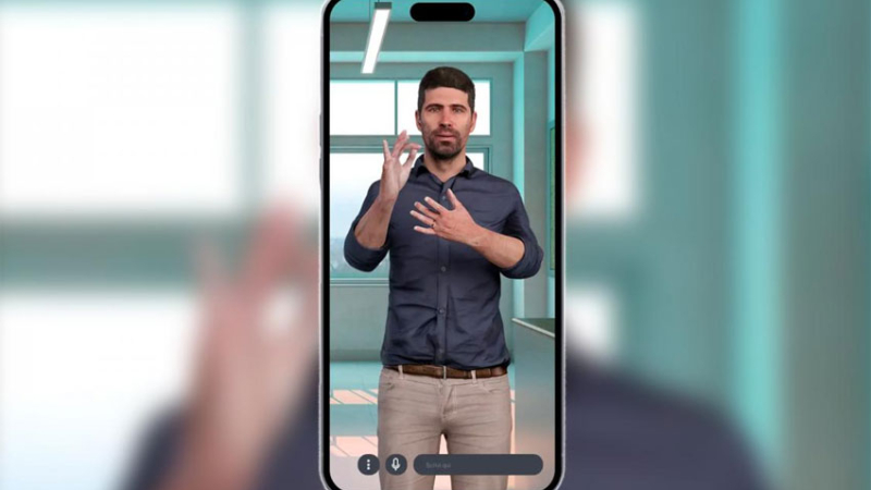 Crearon un avatar que habla con lenguaje de signos