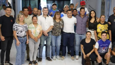 Reunión en Puerto Vilelas para articular actividad deportiva