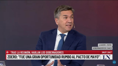 Zdero, tras el encuentro con gobernadores: "Fue una gran oportunidad rumbo al pacto de Mayo"