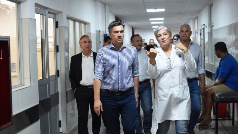 Terminaron la obra de la guardia del hospital Julio C. Perrando