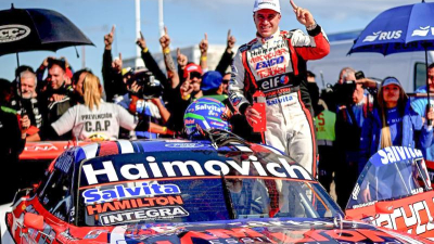 TC en Toay: Werner llevó por primera vez a la victoria al nuevo Ford Mustang
