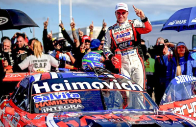TC en Toay: Werner llevó por primera vez a la victoria al nuevo Ford Mustang